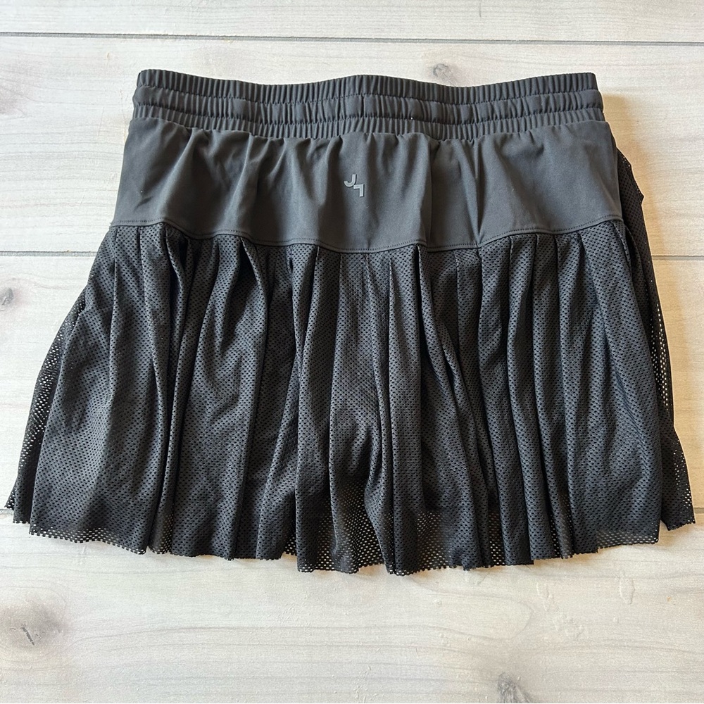JoyLab Black Athletic Mesh Pleated Skort - Picture 3 of 4